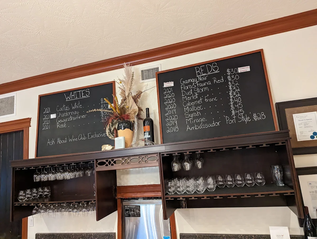 Menu, Le Bistro at Domaine Artema