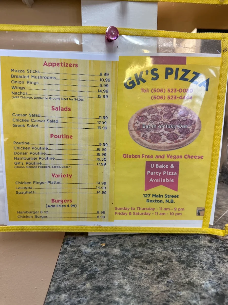 Menu photo 1