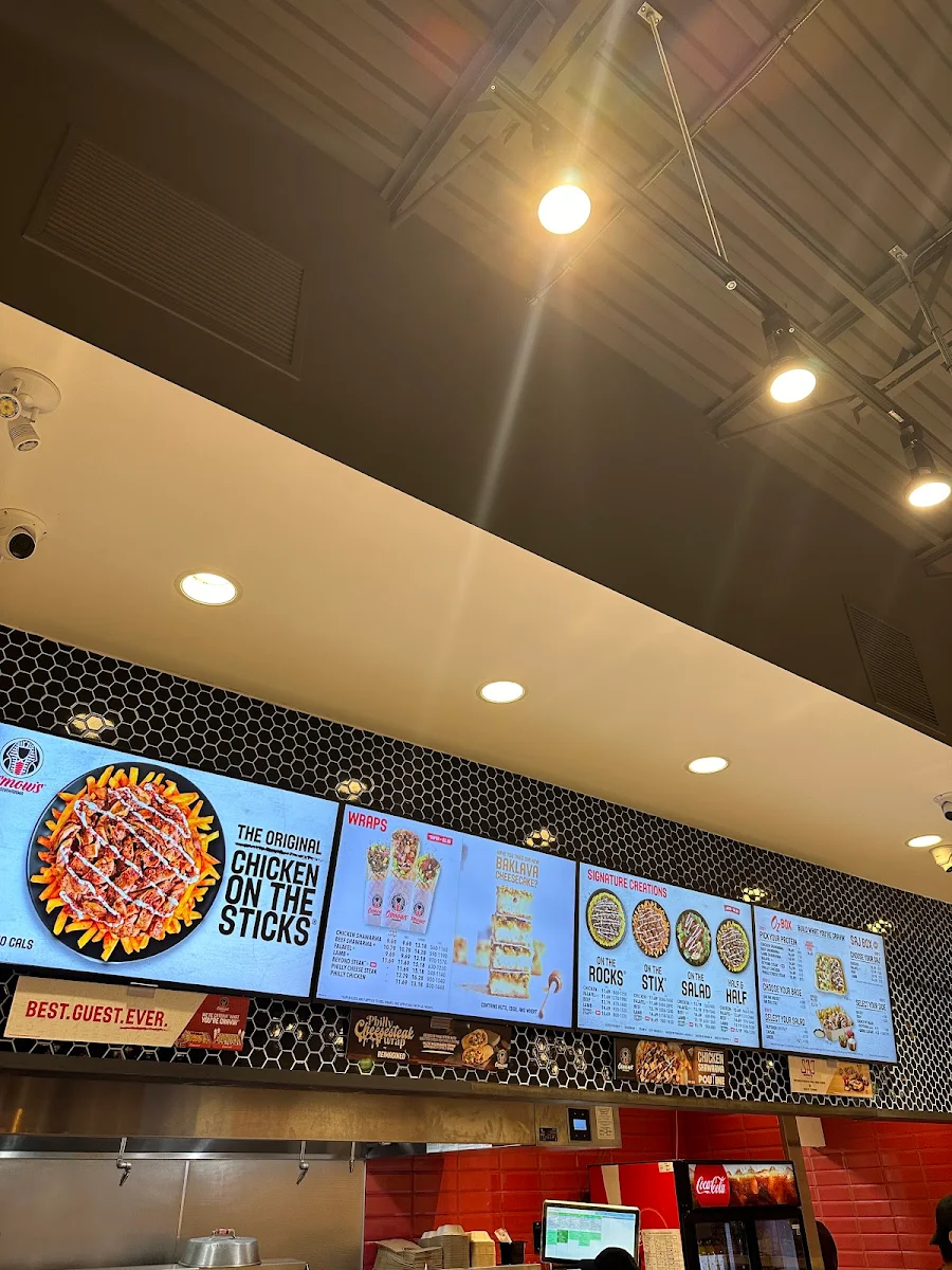 Menu, Osmow's Shawarma