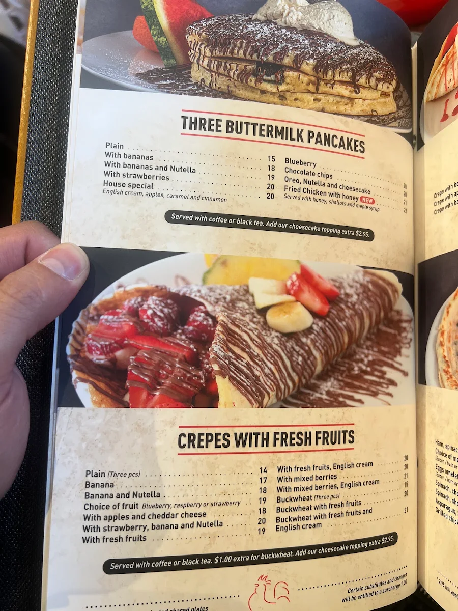 Menu, Petinos Saint-Jean-sur-Richelieu