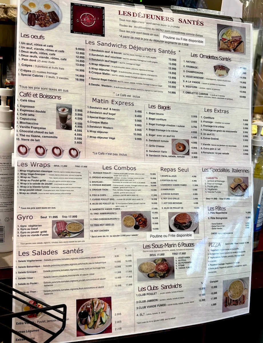 Menu photo 1