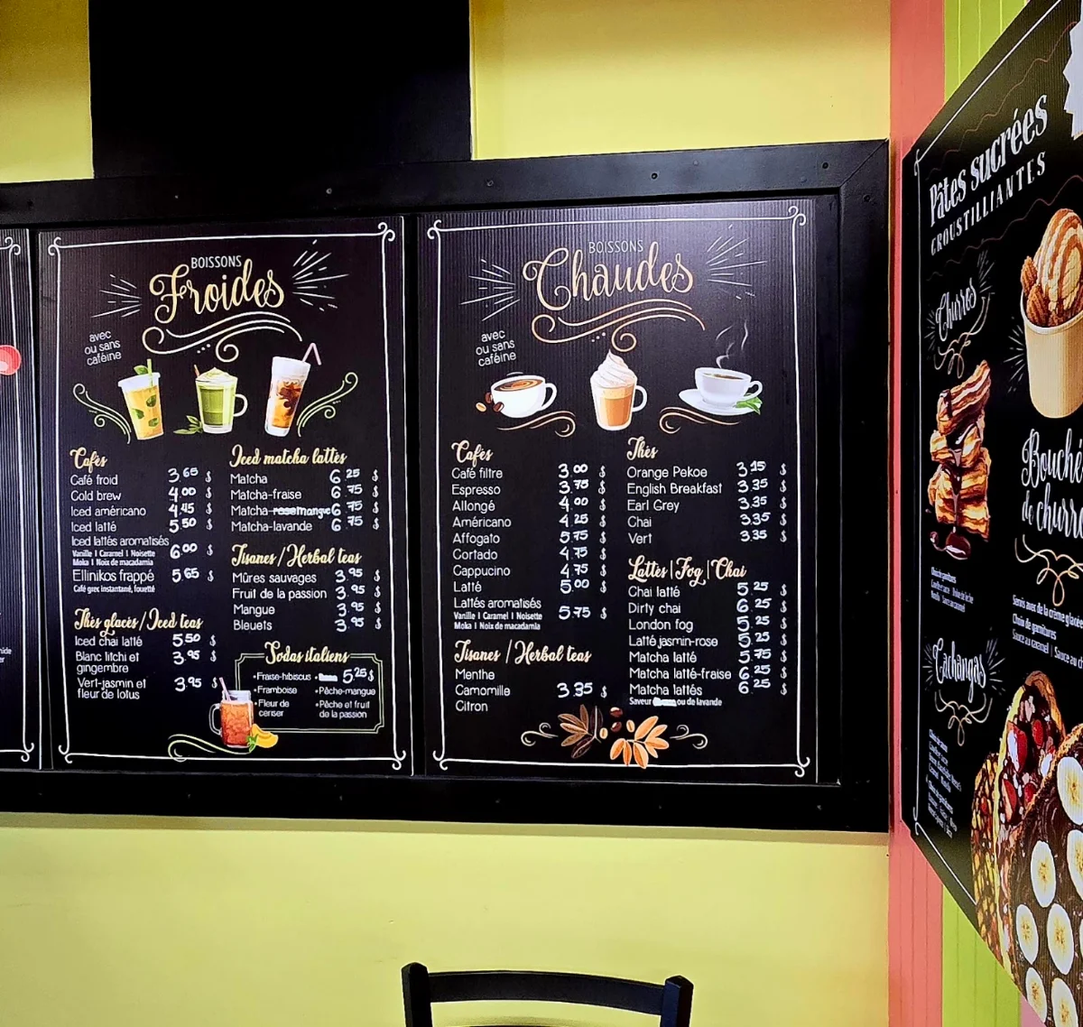 Menu, Au Bout de L'Isle