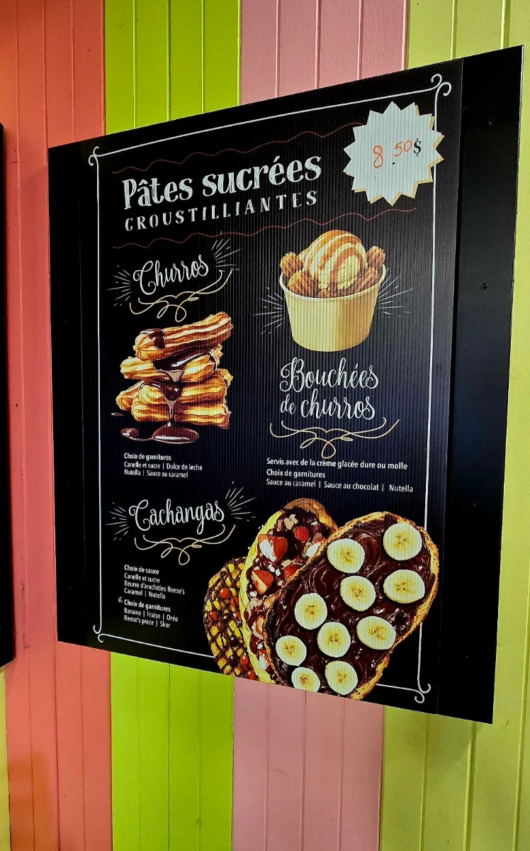 Menu, Au Bout de L'Isle