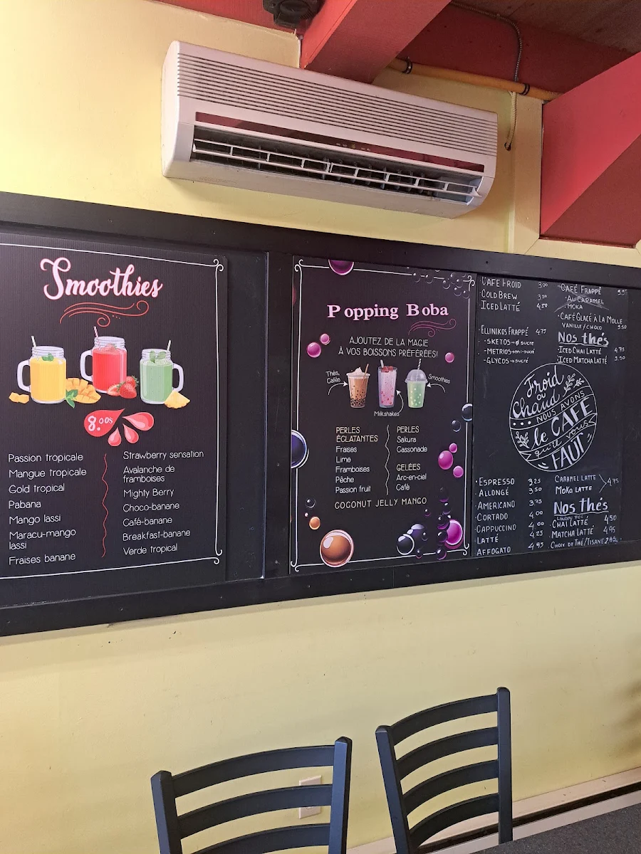 Menu, Au Bout de L'Isle