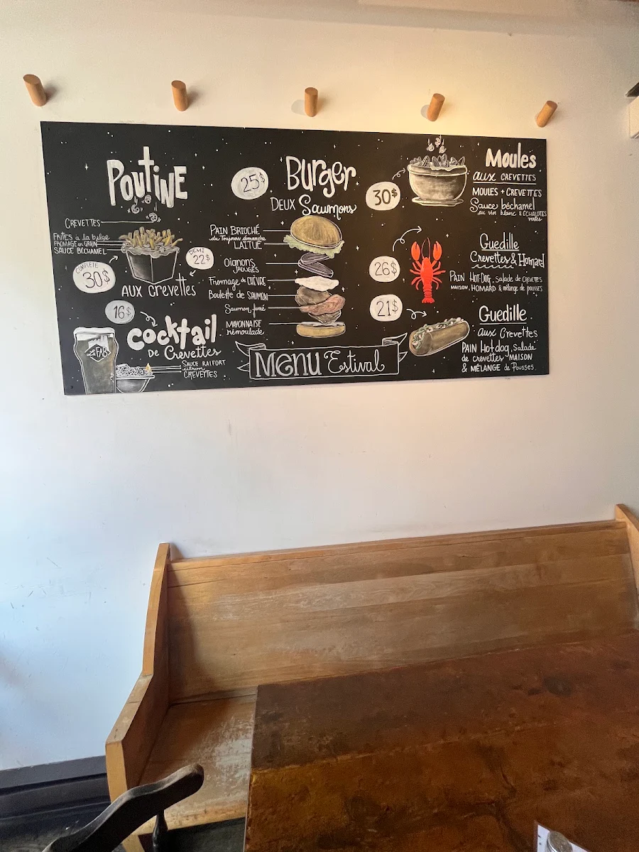 Menu, La Fabrique - Brasserie Artisanale / Microbrasserie