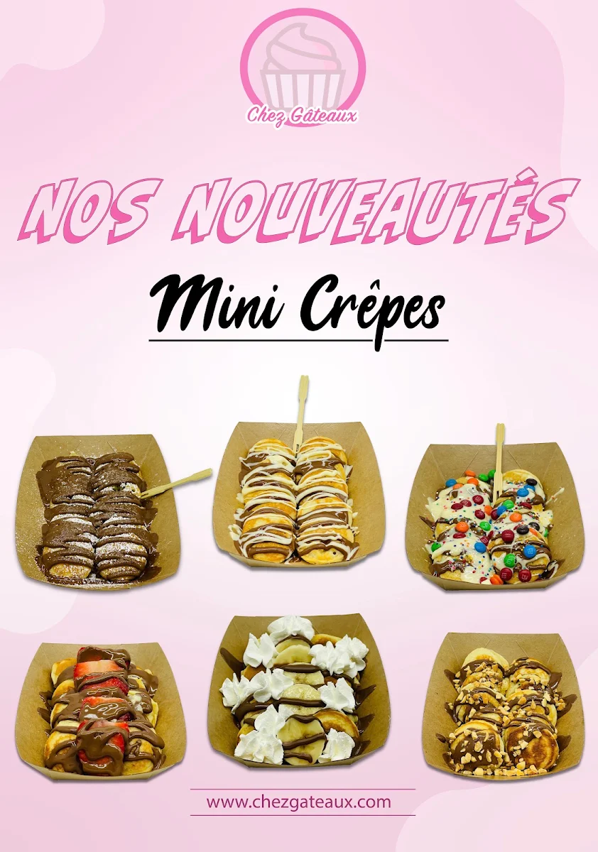 Menu, Chez Gâteaux
