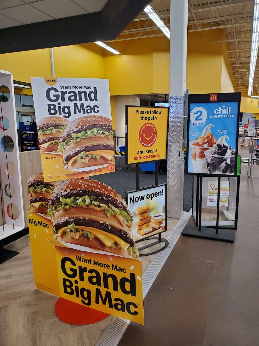 Menu, McDonald's