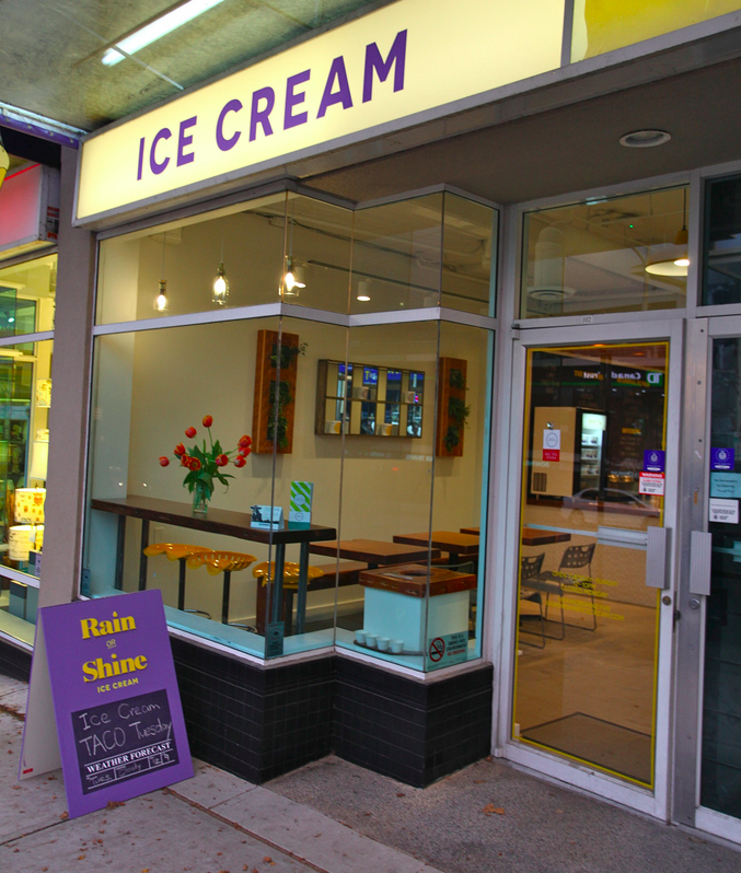 Rain or Shine Ice Cream