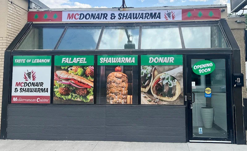 MCDonair and shawarma