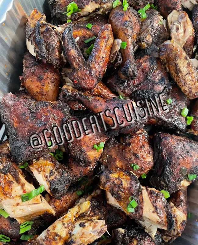 Curry Goat & Buss Up Roti