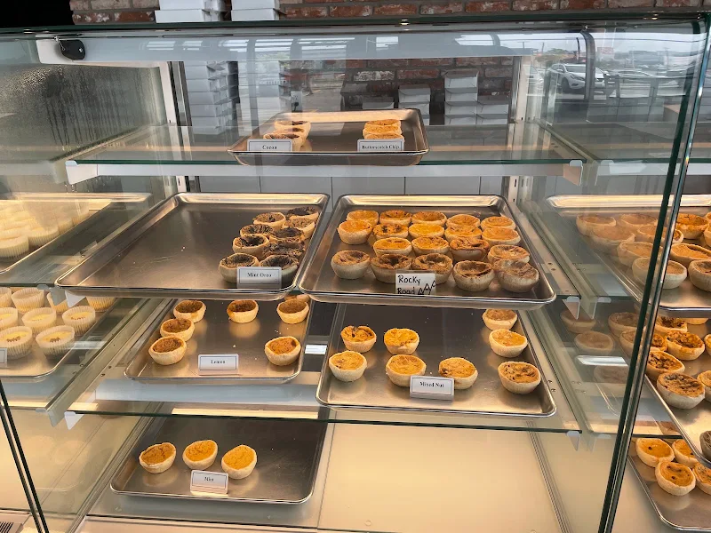 Sorry – Not Dairy, Gluten,  Vegan or Nut Friendly May contain or have come in contact with nuts or peanut butter. Pastry is made with LARD.