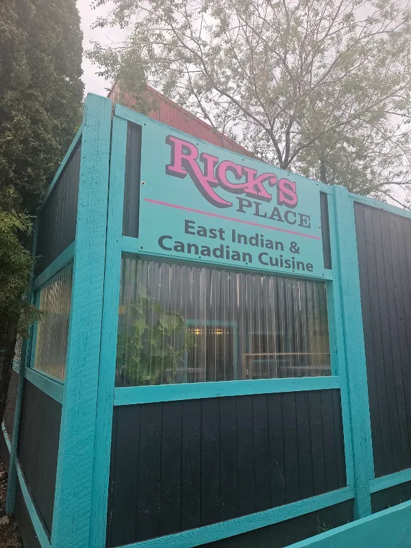 Rick's Place ( East indian and canadian cuisine)