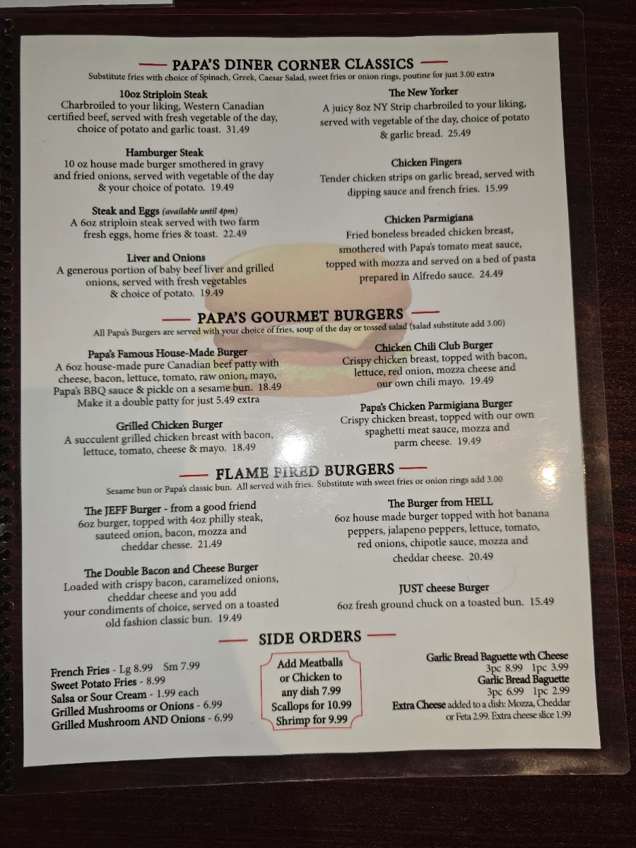 Menu photo 1