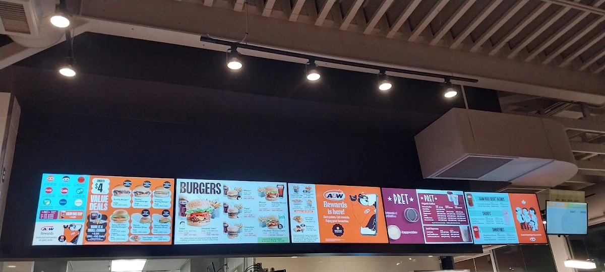 Menu, A&W
