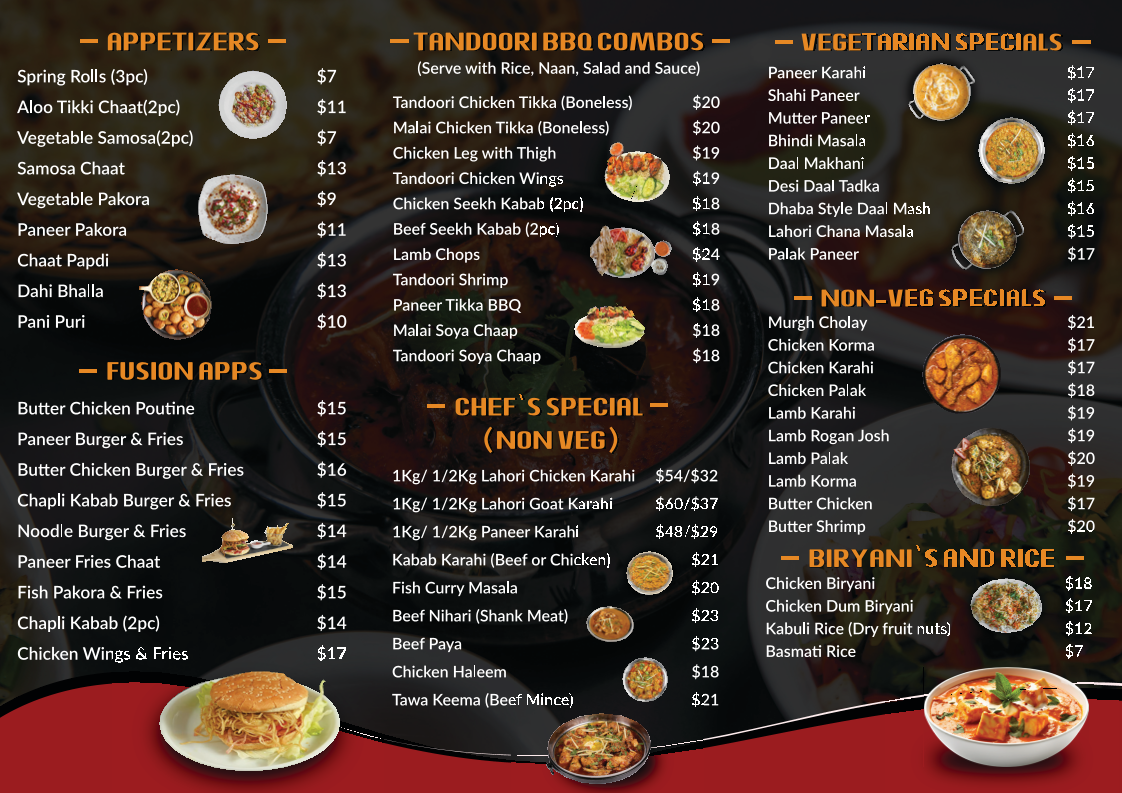 Menu photo 1