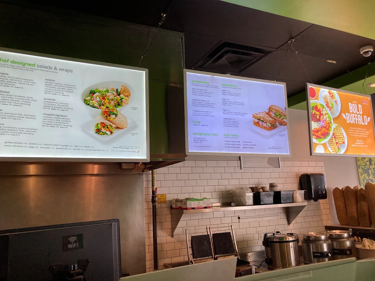 Menu, Chopped Leaf