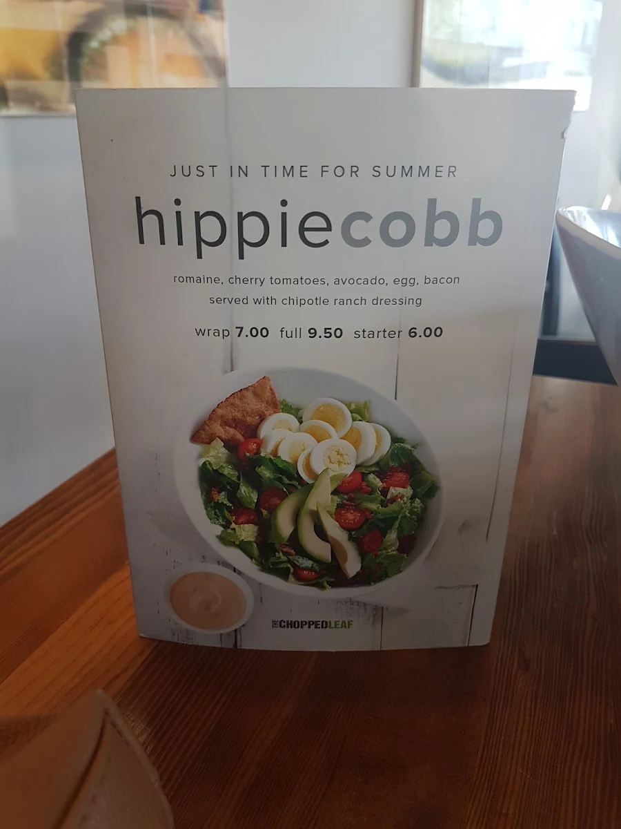 Menu, Chopped Leaf