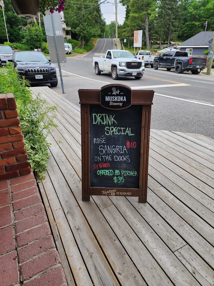 Menu, Trading Bay Dining Company