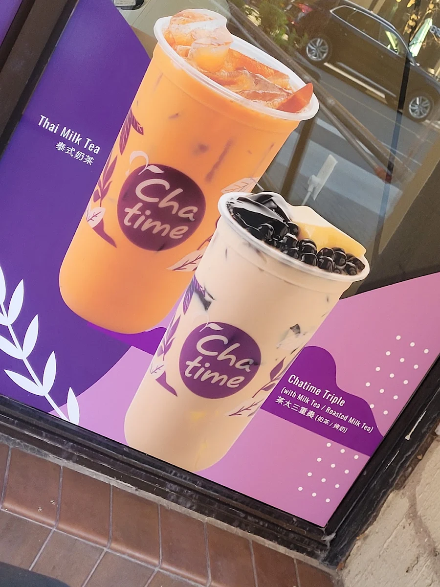 Menu, Chatime