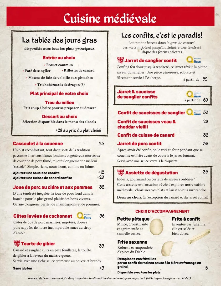 Menu photo 1