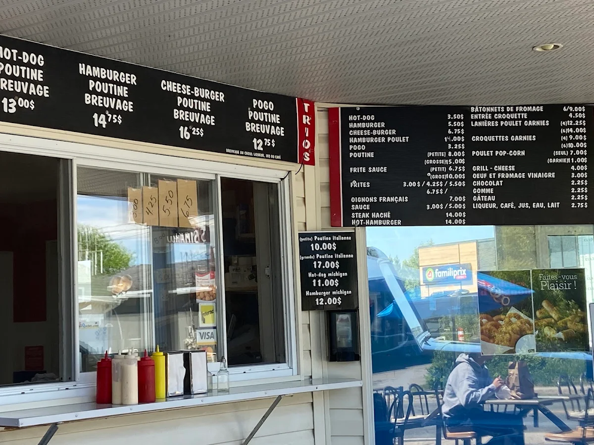 Menu, Casse-Croûte Chez Nancy