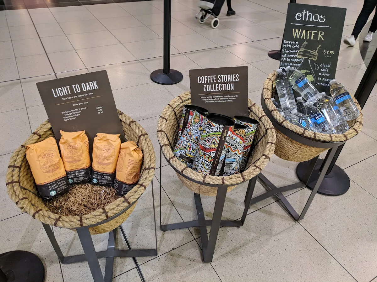 Menu, Starbucks Coffee Company