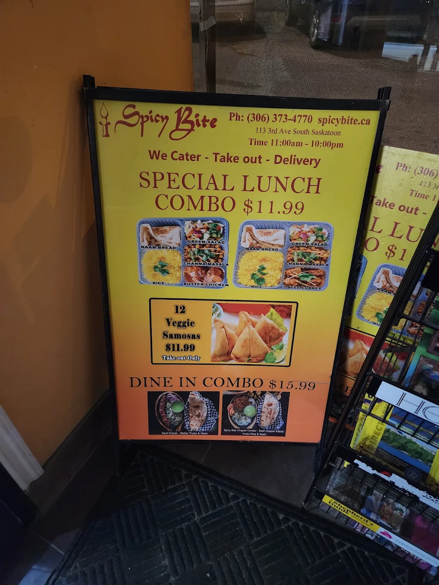 Menu, Spicy Bite