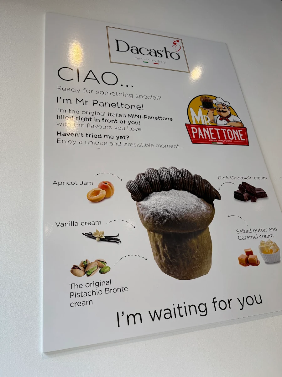 Menu, Panettorino Forno Italiano