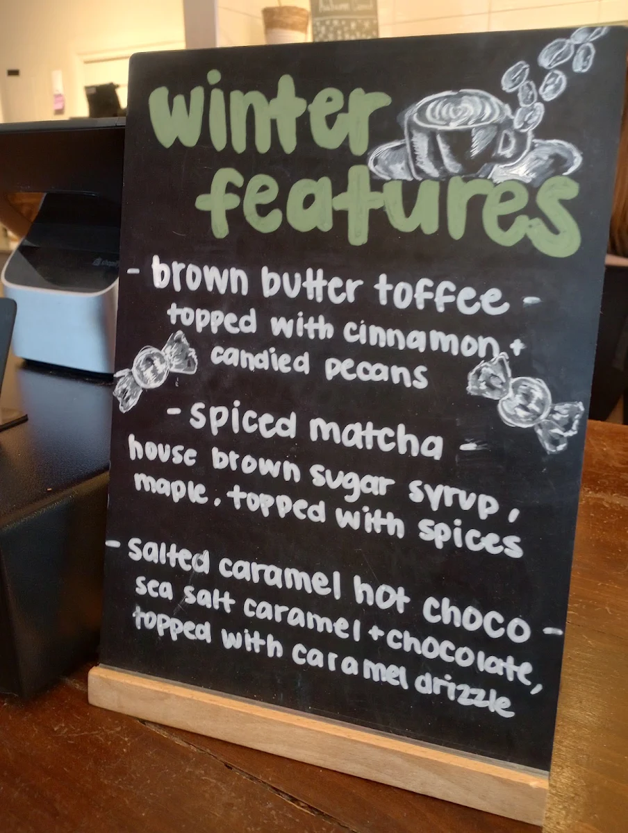 Menu, Coutts Coffee Roastery & Cafe