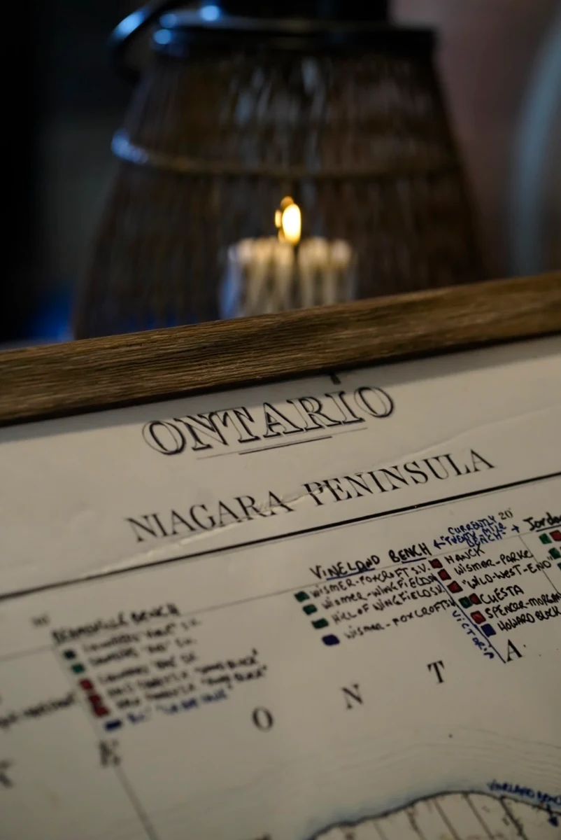 Menu, Bachelder Wine Tasting Room