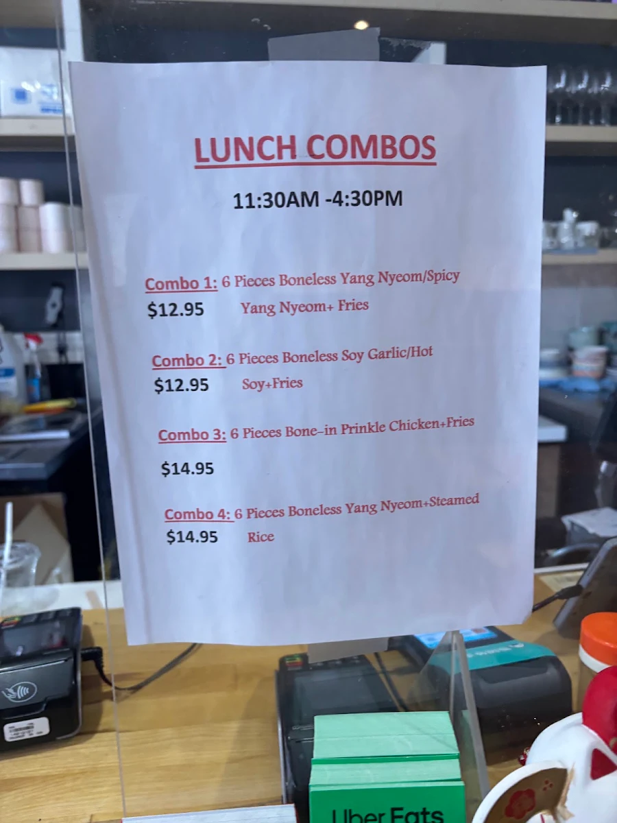 Menu, Dakgogi