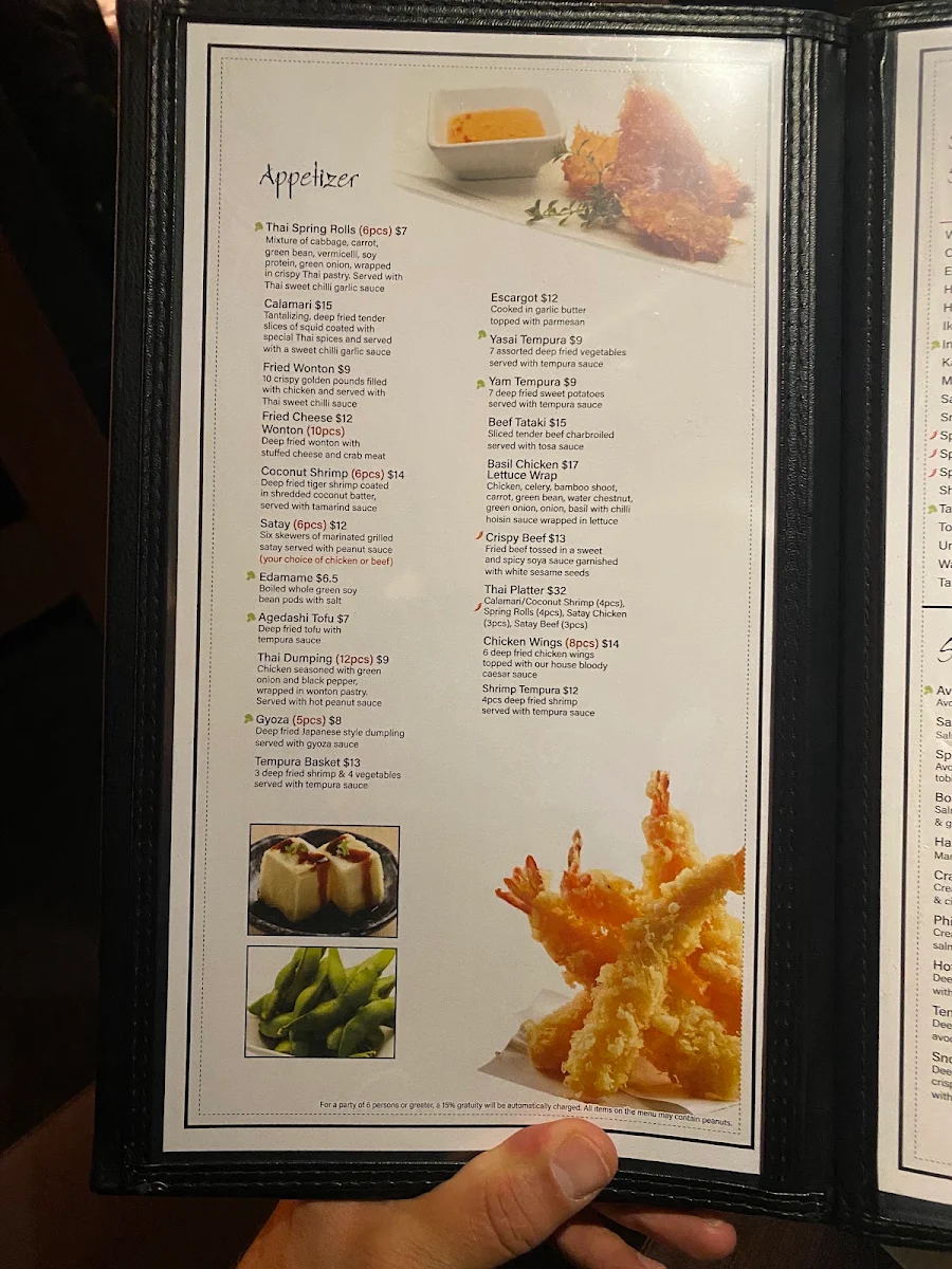 Menu, Spoon & Fork