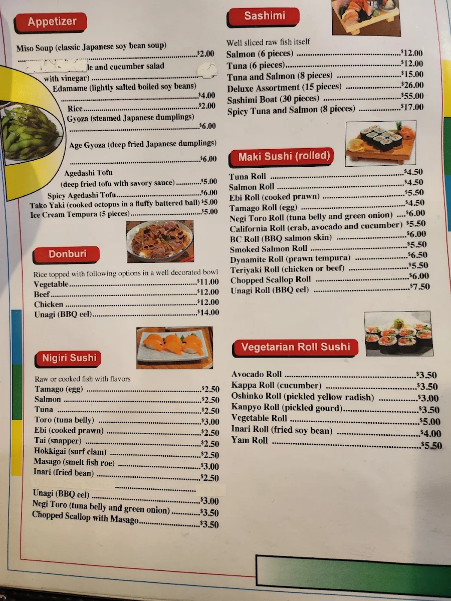 Menu photo 1