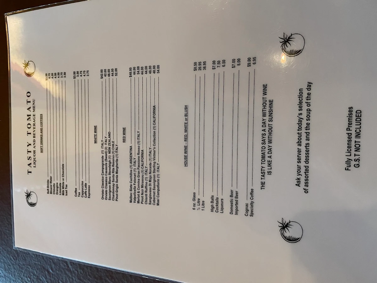 Menu photo 1