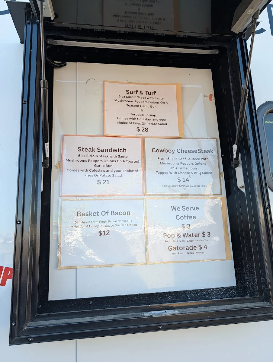 Menu, Scotian Express