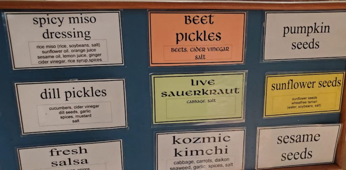 Menu, Green Cuisine Vegetarian Restaurant