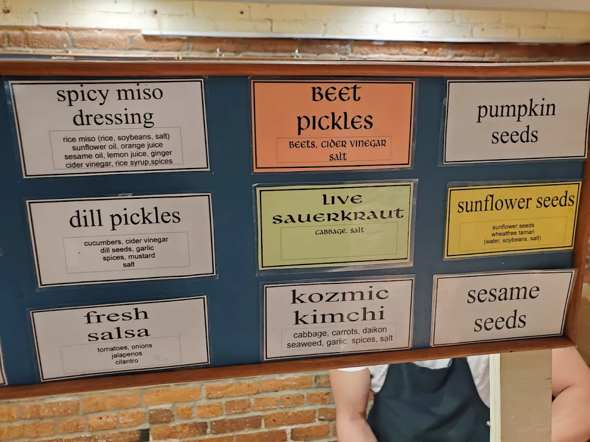 Menu, Green Cuisine Vegetarian Restaurant
