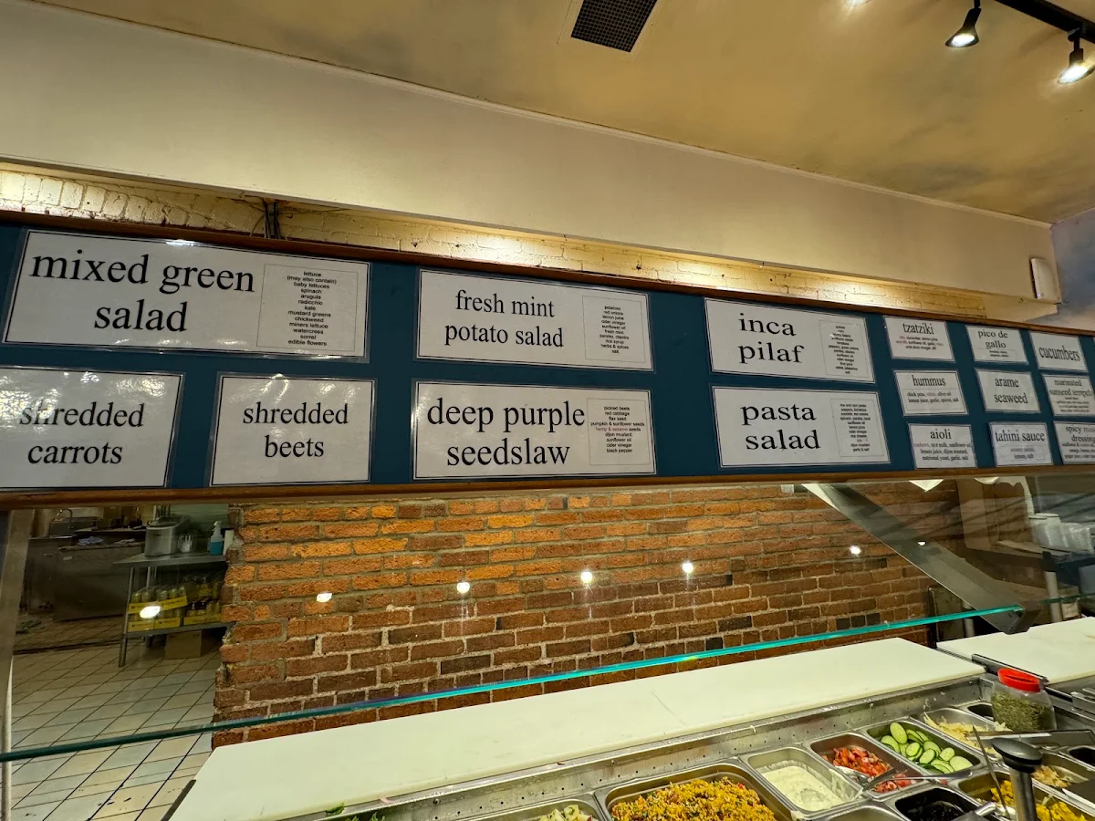 Menu, Green Cuisine Vegetarian Restaurant