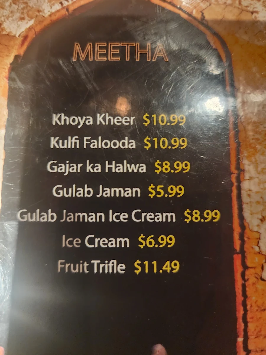 Menu, Karahi Boys
