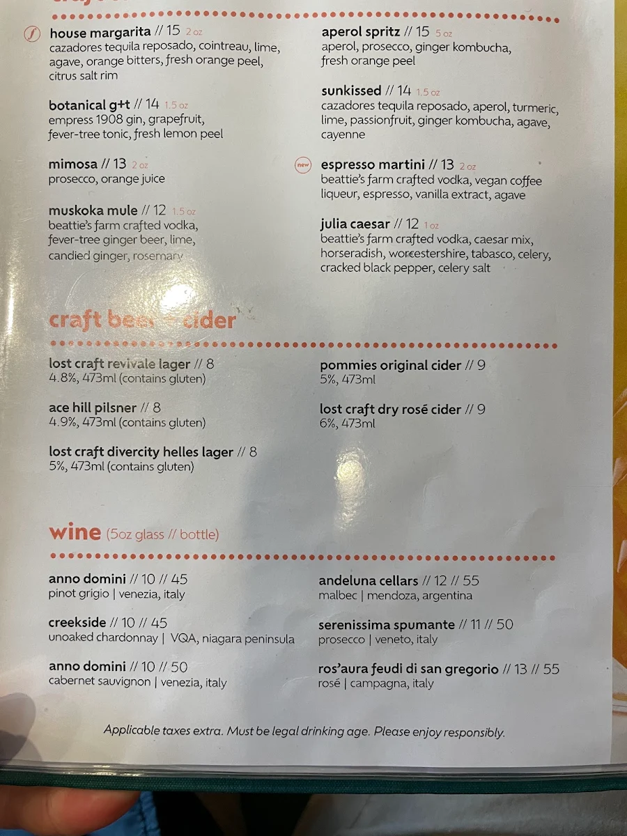 Menu photo 1