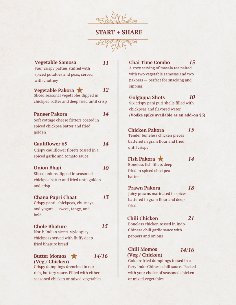 Menu photo 1