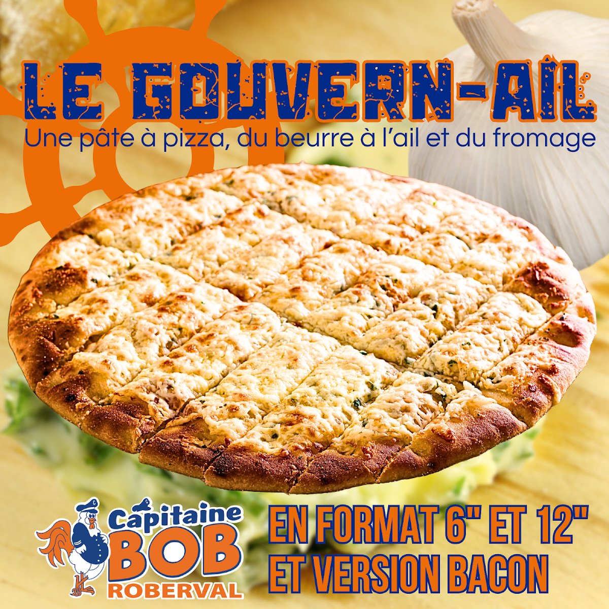 Menu, Capitaine Bob