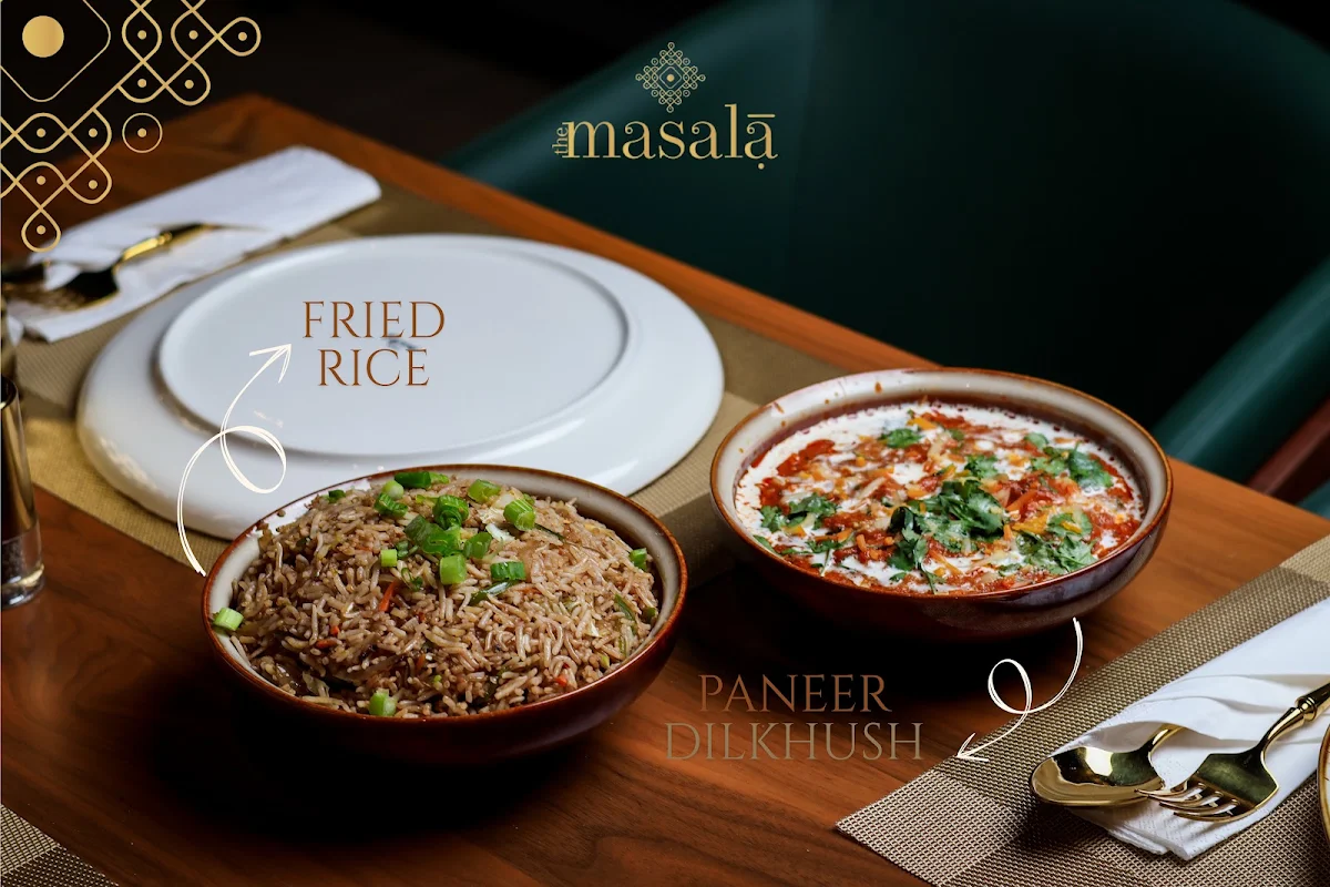 Menu, The Masala Indian Kitchen and Bar