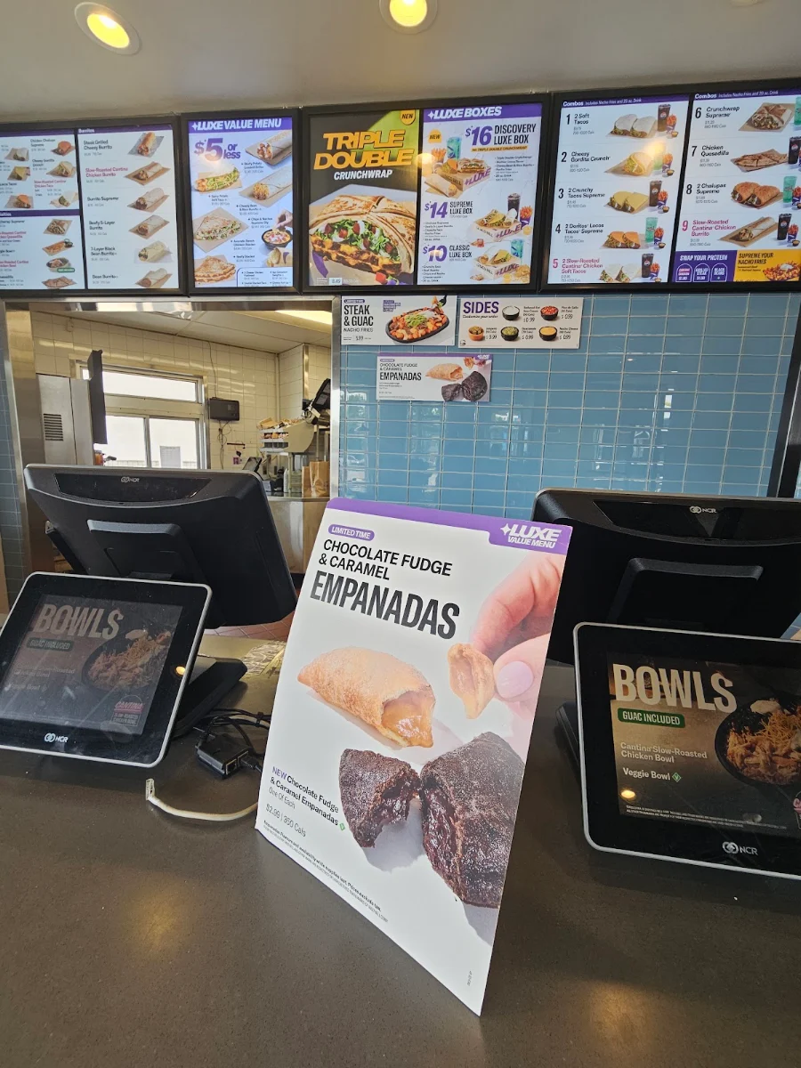Menu, Taco Bell