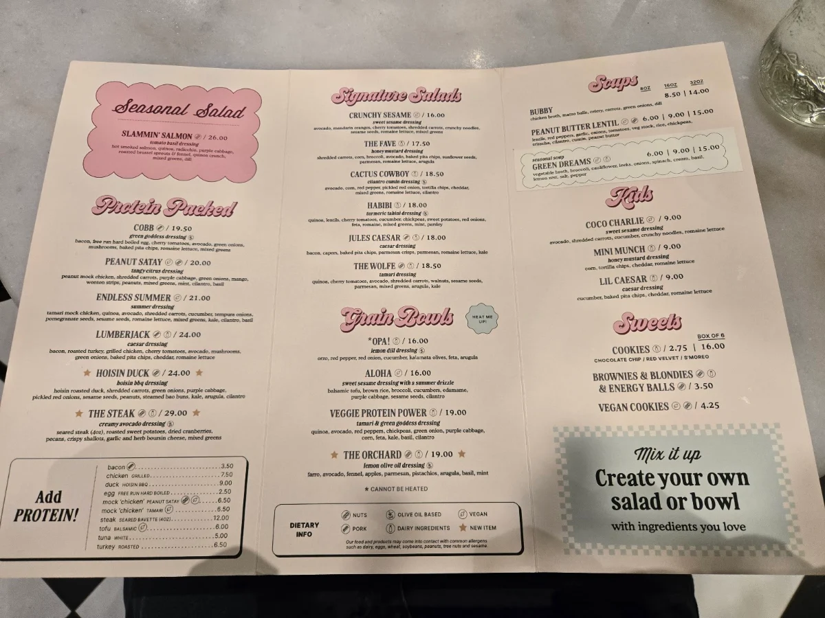 Menu photo 1