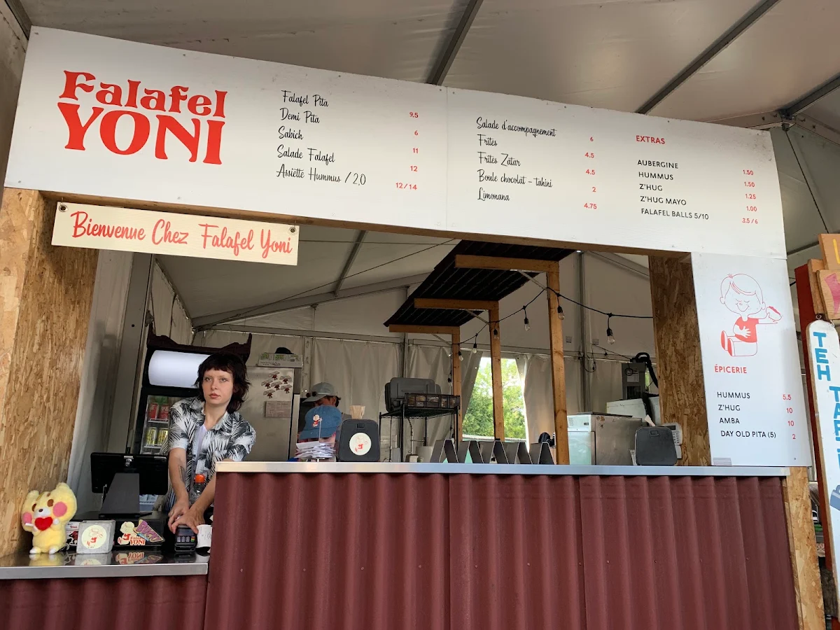 Menu, Falafel Yoni (Verdun)