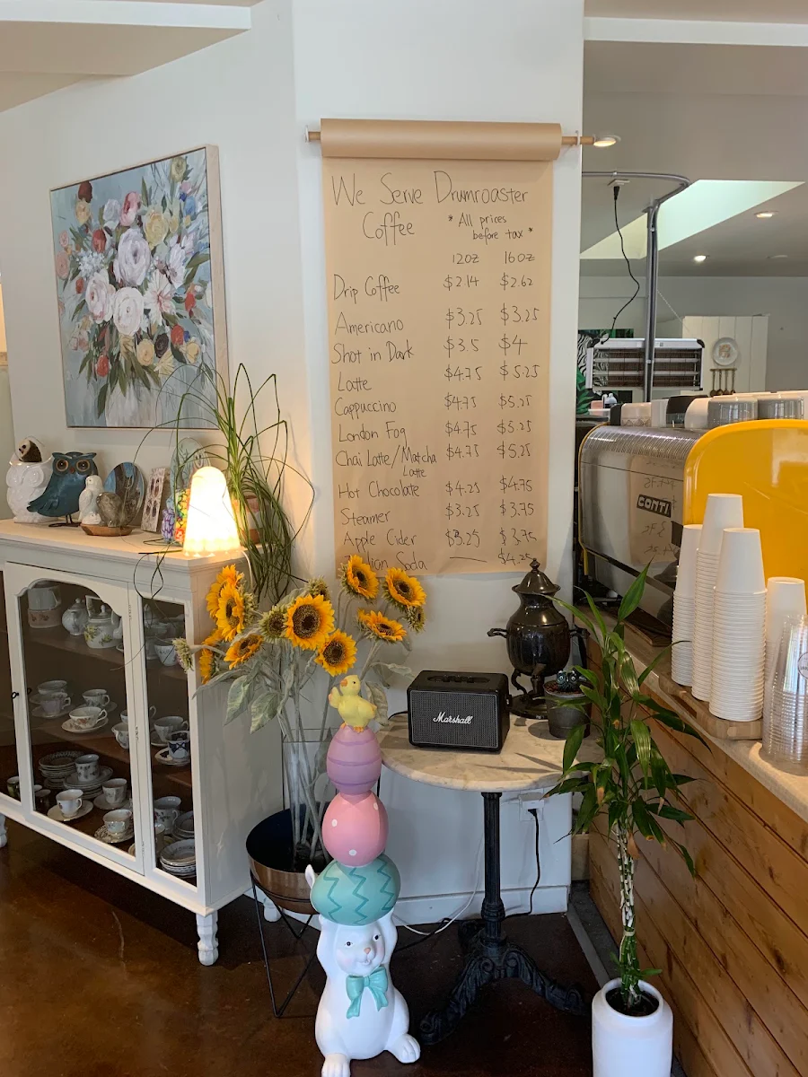 Menu, Owl's Nest Bakery and Bistro (Saltair)