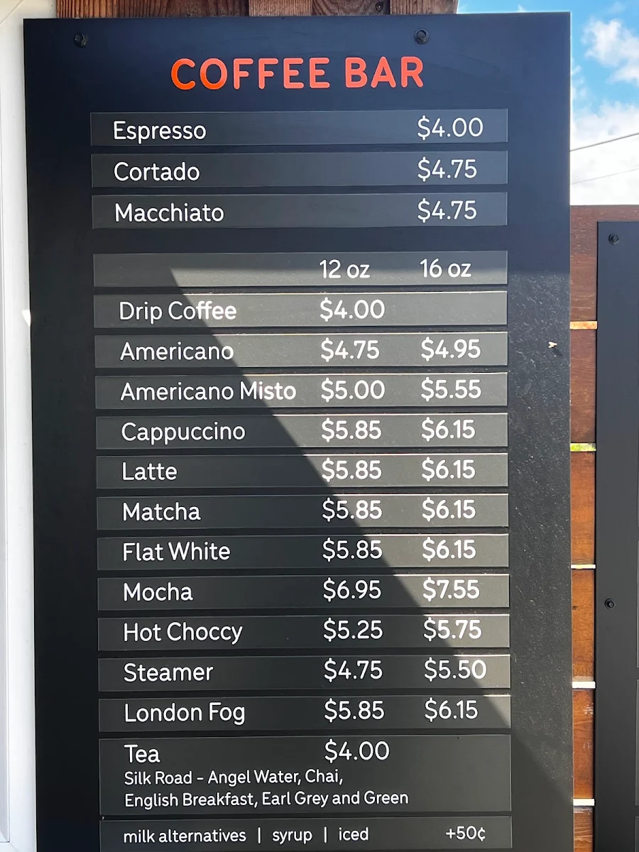 Menu, Harvest Rd. - Farm to Table Grill and Cafe