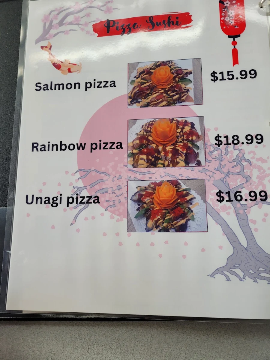 Menu, Kaizen Sushi & Ramen