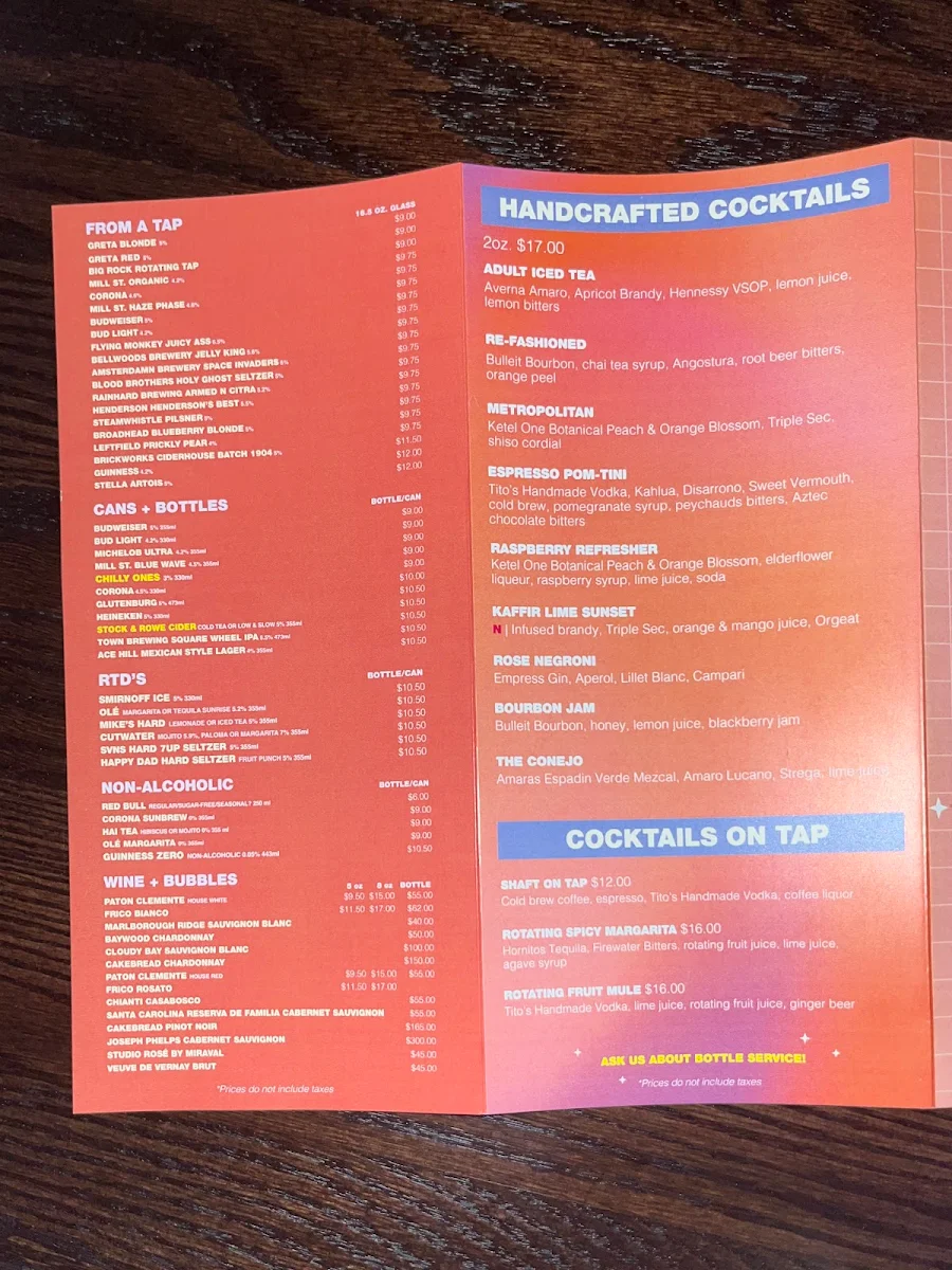 Menu photo 1